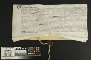 Heidesheim: Kaufbrief Heidesheim für Heinrich v. Stockheim