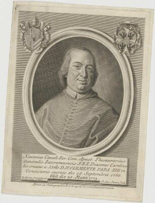 Bildnis des Xaverius Canali