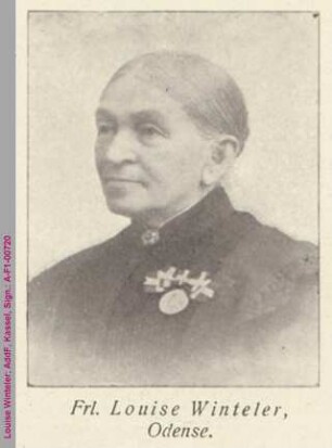 Porträt von Louise Winteler