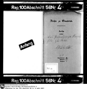 Petersfreies Niehaus Erbe zu Laer