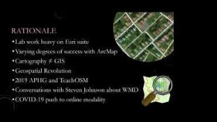 Integrating OSM into an undergraduate cartography curriculum