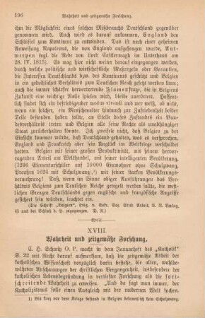196-203 Wahrheit und zeitgemäße Forschung