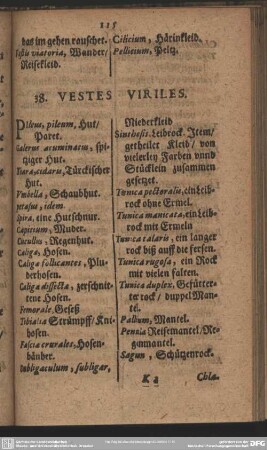 38. Vestes Viriles