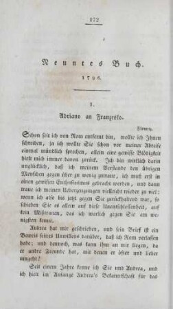 Neuntes Buch. 1796