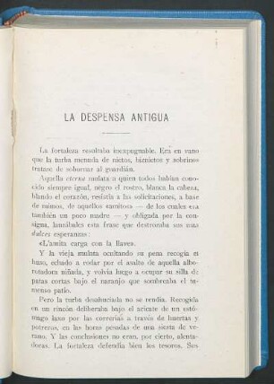 La despensa antigua