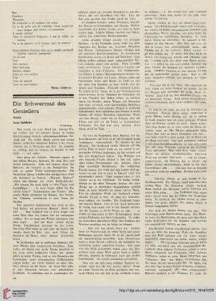 Die Schwermut des Genießers, [14] : Roman