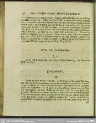 Aktiv- und Passivschulden