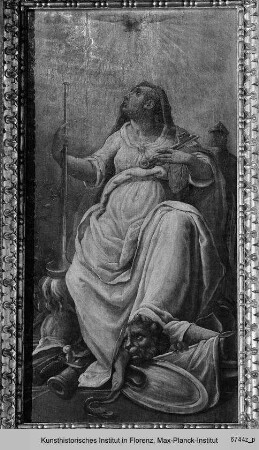 Allegorie von Florenz anlässlich des Sieges bei Scannagallo : Allegorie des Friedens