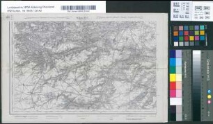 Karte von Frankreich 1:80.000. Gruppe II: Melun 65 C. [Kartographische Abtheilung der Königl. Preuss. Landes-Aufnahme]