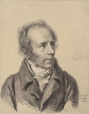 Bildnis Schuricht, Christian Friedrich (1753-1832), Architekt, Hofbaumeister