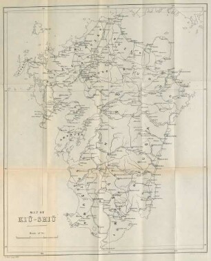 Map of Kiu-Shiu