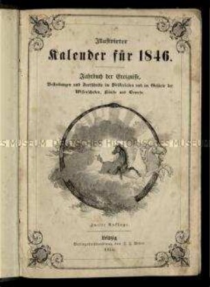 Illustrierter Kalender. 1. Jahrgang 1846