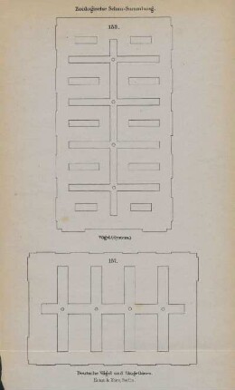 153. Vögel (System) ; 157. Deutsche Vögel und Säugethiere
