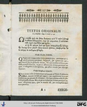 Textus Originalis.