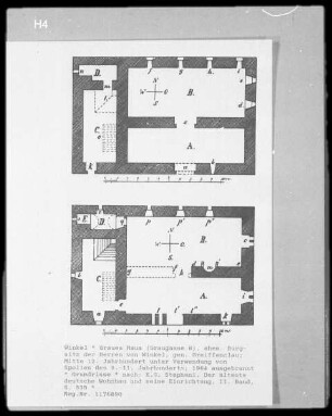 Winkel (Stadt Oestrich-Winkel), Graues Haus, Graugasse 8