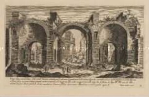 Thermen des Antonius Caracalla (Nr. 19 der Folge "Vestigi delle antichità di Roma ...")