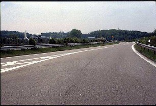 Ausfahrt aus Tangente (Dagersheim Richtung Singen)