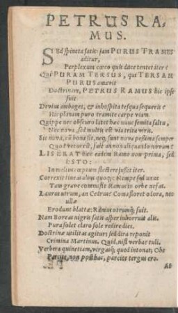 Petrus Ramus.