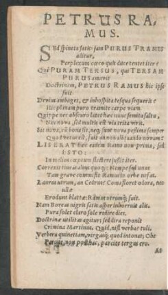 Petrus Ramus.