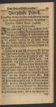 Vierzehnde Proceß