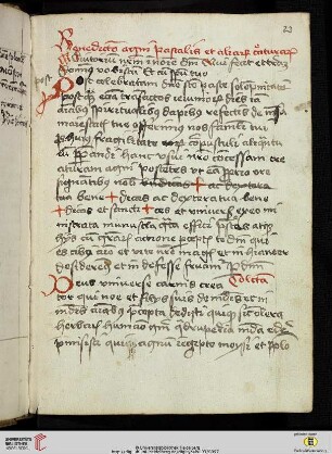 Benedictio agni pascalis et aliarum creaturarum