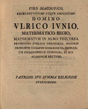 C. Marcivm Coriolanvm Tribvnatvs Et Patriae Hostem : Ampllissimo Philosophorvm Ordine Indvlgente Pro Loco In Eodem Olim Obtinendo