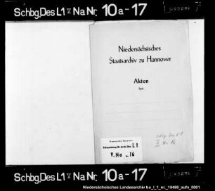 Summarisches Verzeichnis der besamten Ländereien