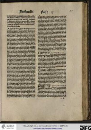 Iste est liber metheorologorum Arestotelis, qui prima sui divisione in quatuor dividitur libros partiales, in quorum primo agit de transmutationibus...