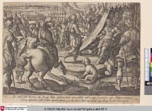 [Giovanni de Medici before Francis I.; Giovanni de Medici vor Franz I.]