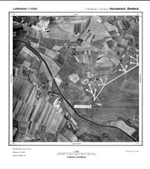Herzebrock - Bredeck, Gauß-Krüger-Koordinaten: Rechtswert: 3450, Hochwert: 5754