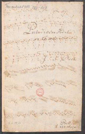 Präludien und Fugen; org; g-Moll; BWV 535