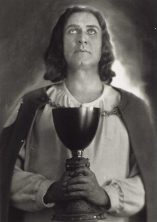 Gunnar Graarud als Parsifal in der gleichnamigen Oper von Richard Wagner. Bayreuther Festspiele, 1931