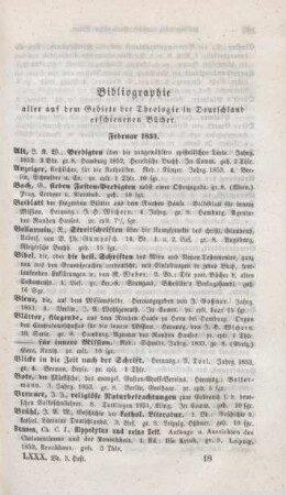 261-268 Bibliographie deutscher theologischer Bücher