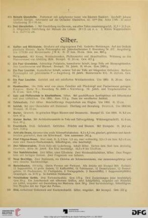 Silber (Nr. 81-103)