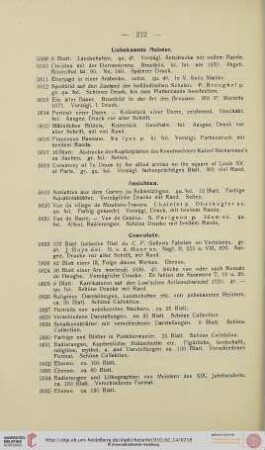 Convolute (Nr. 5622-5643)