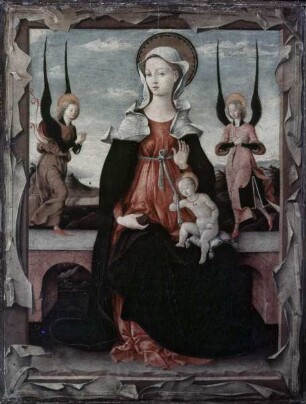 Madonna mit Kind und Engeln