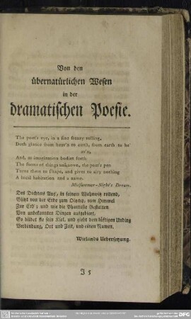 [VI.] Von den übernatürlichen Wesen in der dramatischen Poesie