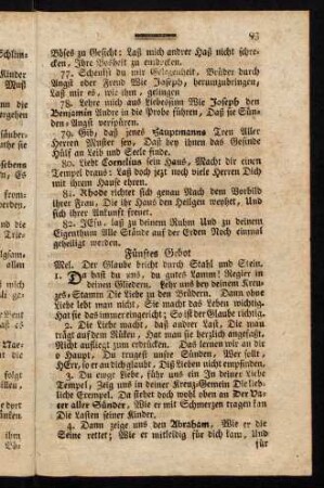 93-107, Fünftes Gebot - Neuntes und Zehendes Gebot