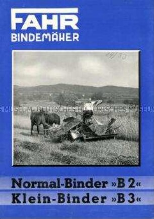 Bindemäher