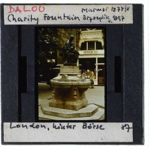 Dalou, Charity Fountain Bronzereplik