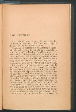 Flor romántica