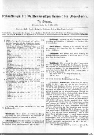 79. Sitzung, Stuttgart, 8.5.1896