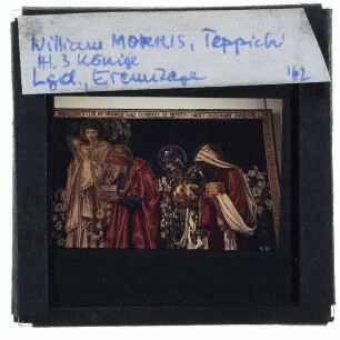 Morris & Co, Die Anbetung der Könige Teppich (Motiv),Morris & Co, Die Anbetung der Könige (Teppich) (Sergei Shchukin, St.Petersburg)