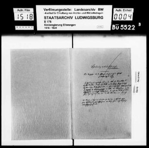 Pferdeversicherungsverein für den unteren Öhringer Bezirk, Sitz in Öhringen