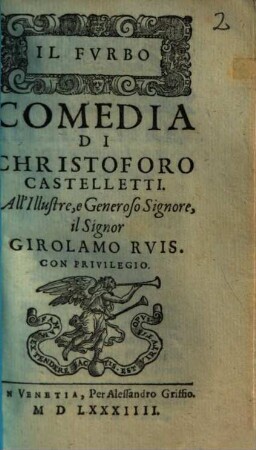 Il Furbo : Comedia