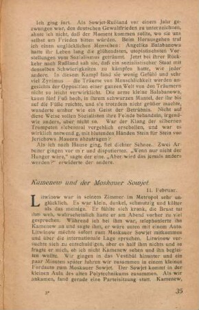 Kamenew und der Moskauer Sowjet