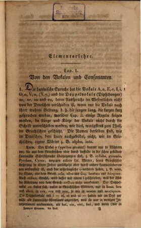 Lateinische Grammatik