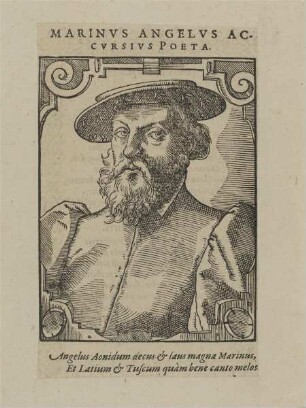 Bildnis des Marinus Angelus Accursius