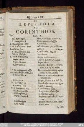 Ex II. Epistola Ad Corinthios.