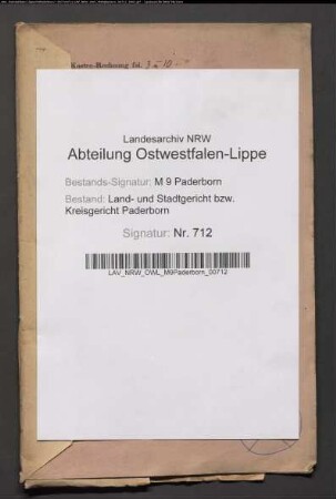 Erblasser: Sieke, Anton; Erblasser: Sieke, Gertrud, geb. Ebert: